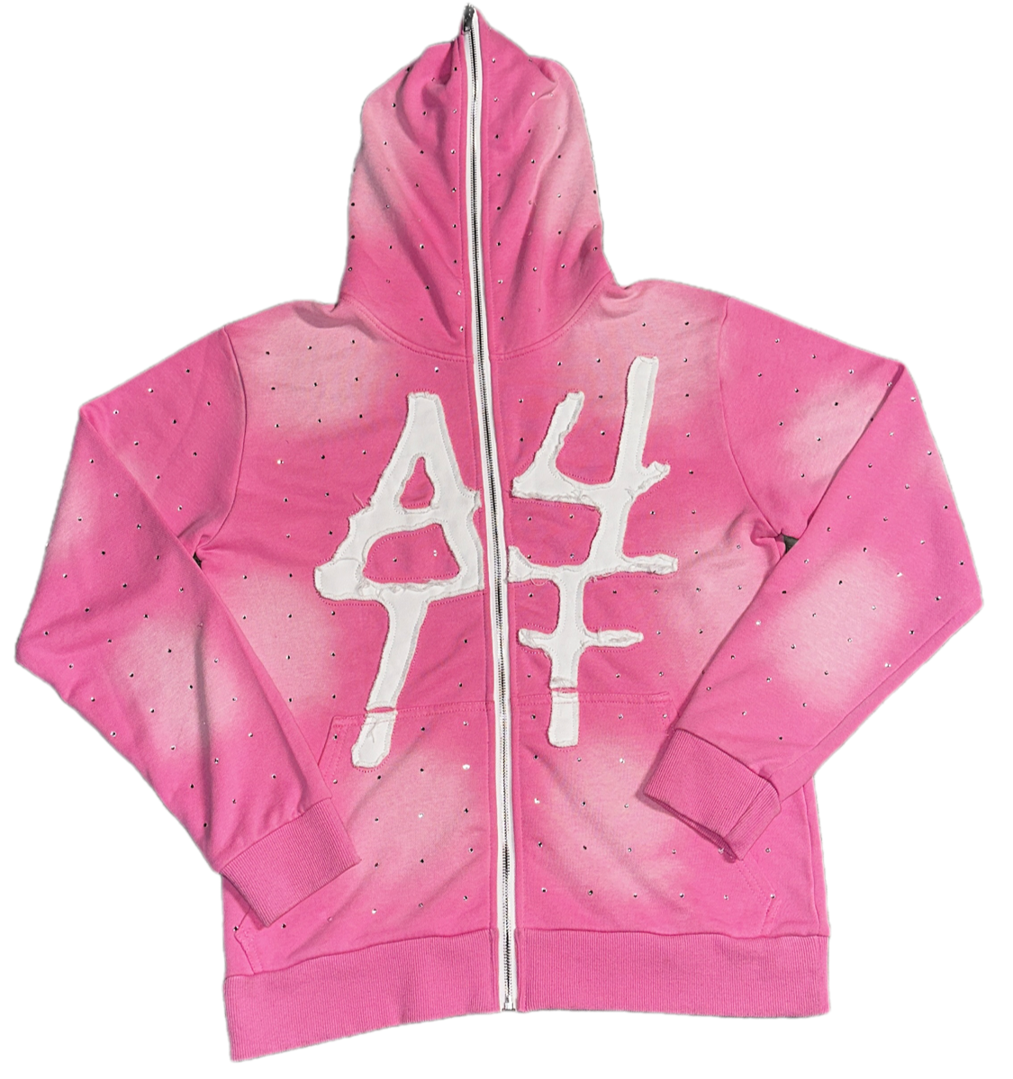 Pink Bubble Gum Full Zip Up